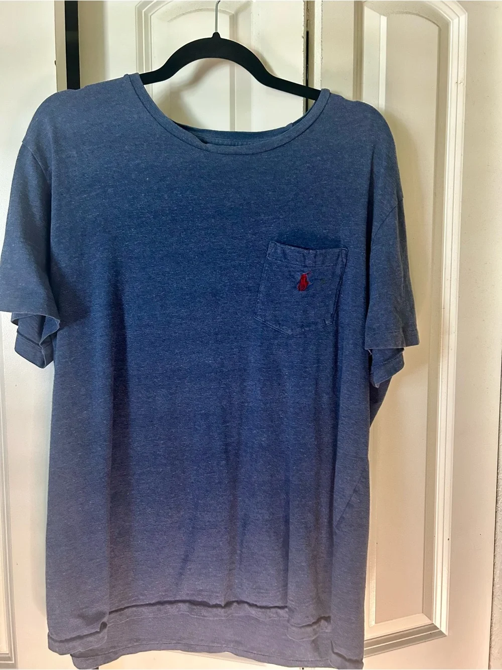Polo by Ralph Lauren Short Sleeve Pocket Tee - Navy & Burgundy